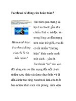 Facebook sẽ đóng cửa hoàn toàn? docx