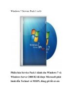 Windows 7 Service Pack 1 ra lò pdf