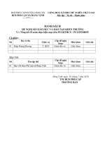 DANH SÁCH ĐỀ NGHỊ SỞ KHEN V/v Tổng kết 10 năm thực hiện mục tiêu PCGDTHCS – PCGDTHĐĐT