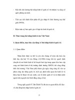 Tham gia hội nhập kinh tế quốc tế là cơ hội để thị trường nước ta được mở rộng part4 pot