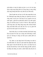 Hình thành và hoàn thiện cơ chế quản lý của nhà nước trong nền kinh tế part4 pptx