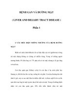 BỆNH GAN VÀ ĐƯỜNG MẬT ( LIVER AND BILIARY TRACT DISEASE ) - Phần 1 docx