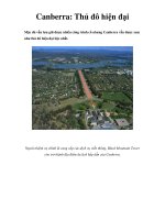 Canberra: Thủ đô hiện đại ppsx