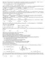 Bài tập cơ học ôn Đại học (hay)