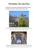 Wiesbaden: Sắc màu Paris pptx