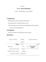 Period 37 - UNIT 6: THE ENVIRONMENT pot