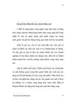 Hình thành và hoàn thiện cơ chế quản lý của nhà nước trong nền kinh tế part3 pptx