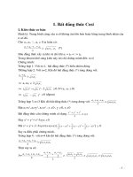 Sử dụng bất đẳng thức Cosi để giải toán.