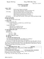 Giáo án vật lí 6(cả năm)