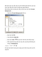 PowerPoint 2007 toàn tập part 3 pptx