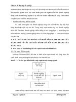 Luận văn tốt nghiệp-khả năng cạnh tranh của công ty dệt may hà nội part2 ppsx