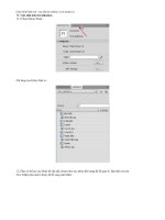 Sử dụng color effect và classic motion guide part9 doc