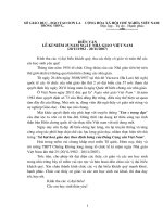 Diễn văn kỉ niệm