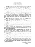 Có ai thích nhậu không?