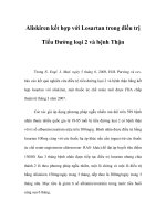 Aliskiren kết hợp với Losartan trong điều trị Tiểu Đường loại 2 và bệnh thận potx