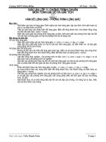 Chọn bộ giáo án đại số và giải tích 11 - Cơ bản