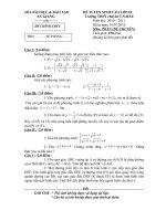 ĐỀ CHUYÊN THOAI NGỌC HẦU 2010