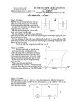dề thi HSG Lí hay