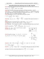 Xuân hướng dẫn giải đề ĐH VẬT LÝ 2009