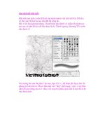 Tạo chữ nổi trên nền docx