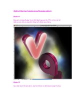 Thiết Kế Món Quà Valentine trong Photoshop (phần 2) pptx