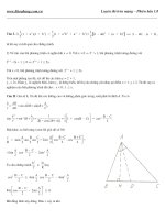 Đáp án đề luyện thi toán - 10 ppsx