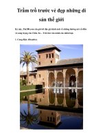 Trầm trồ trước vẻ đẹp những di sản thế giới ppsx