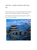 Giang Nam - vùng đất của những mỹ nhân Trung Hoa pdf