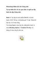 Photoshop- Hình nền cho Giáng sinh ppsx