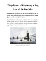 Tháp Belém – Biểu tượng hoàng kim xứ Bồ Đào Nha pdf