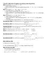 các bài toán liên quan đến KSHS