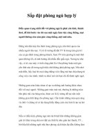 Sắp đặt phòng ngủ hợp lý pps