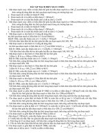 Ôn lý 12 điện xoay chiều