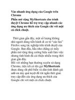 Vào nhanh ứng dụng của Google trên Chrome potx