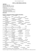 BT bo tro Anh 9 -Enough to use