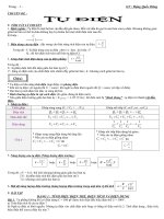 Chuyên đề Tụ điện(BT 11NC)