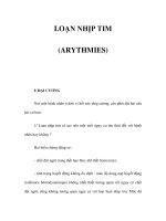 LOẠN NHỊP TIM (ARYTHMIES) ppt