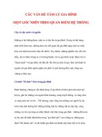 CÁC VẤN ĐỀ TÂM LÝ GIA ĐÌNH MỘT GÓC NHÌN THEO QUAN ĐIỂM HỆ THỐNG docx