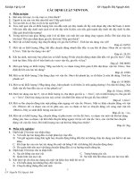 Các định luật Newton