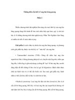 Những điều cần biết về ung thư bàng quang - Phần 2 pps