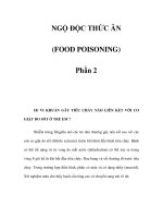 NGỘ ĐỘC THỨC ĂN (FOOD POISONING) Phần 2 pptx
