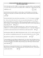 Bài tập Hinh học không gian CI