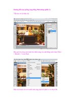 Hướng dẫn tạo quầng sáng bằng Photoshop (phần 2) pptx