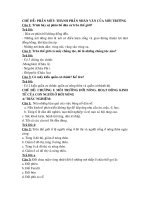 Ngân hàng đề thi địa 7 ( Tuyệt hay )