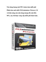 Nén dung lượng ảnh 90% hoàn toàn miễn phí potx