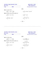 Đề KT45HKII_GT12_1_0809