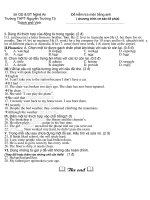 de kiem tra mon tieng ạnh phut