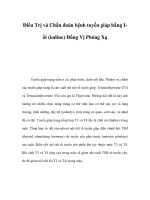 Điều Trị và Chẩn đoán bệnh tuyến giáp bằng Iốt (iodine) Đồng Vị Phóng Xạ ppsx