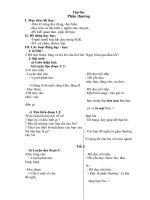 Môn Tập đọc 2 (Tuần 2)