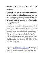 Thiết kế, chỉnh sửa ảnh và âm thanh “trên mây” với Aviary pdf